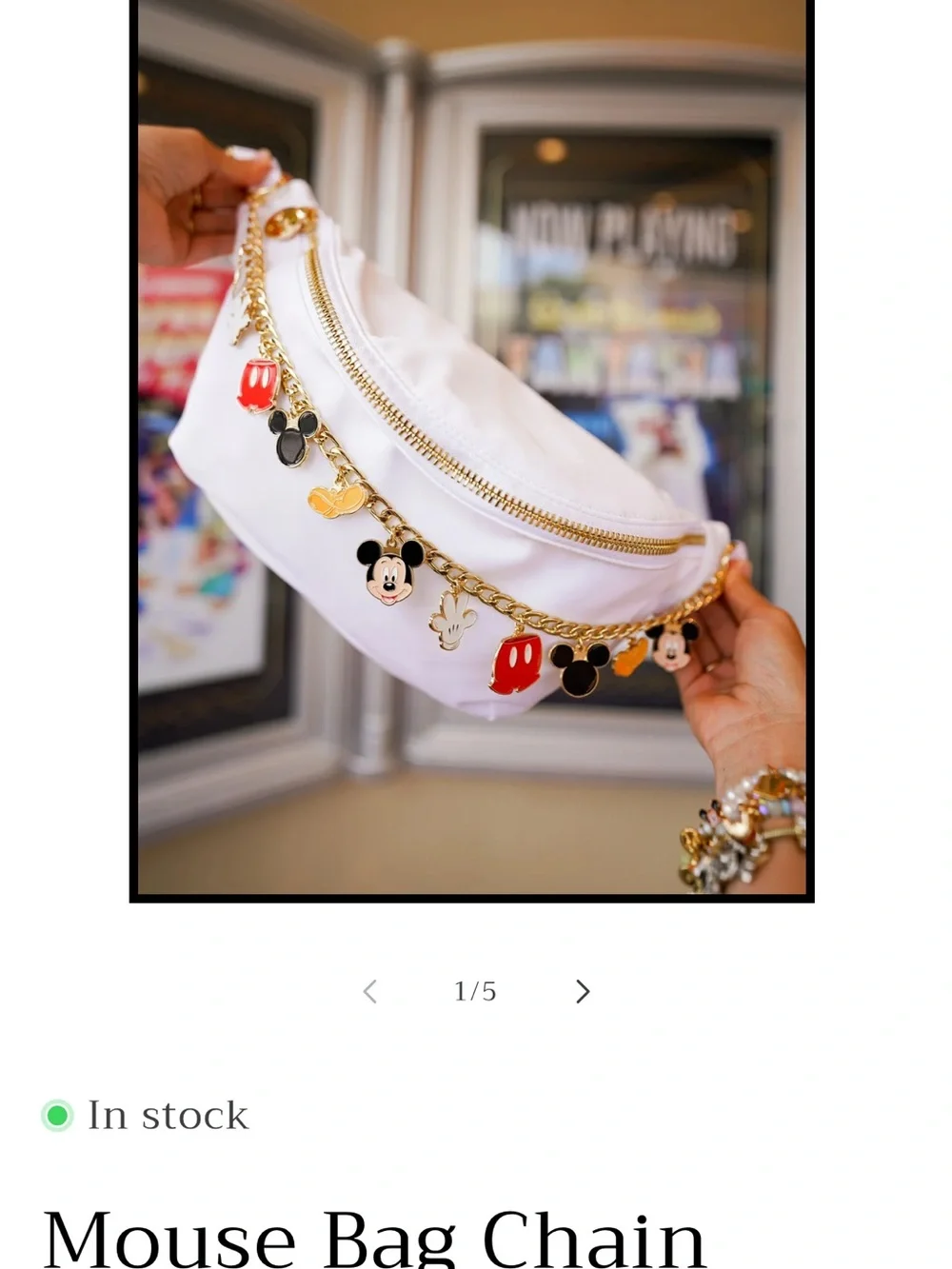 Mouse Bag Chain - Jumbo Size